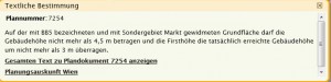 Bebauungsplan, Textliche Bestimmung