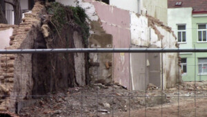 Blick von der Bergsteiggasse